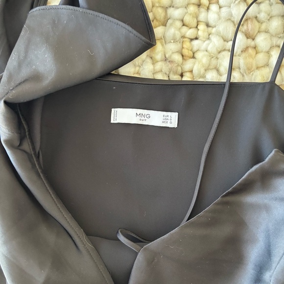 Mango One-Shoulder Ruffle Mini Dress - Picture 3 of 5